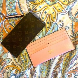 LV card holder and wristlet